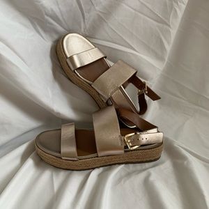 Espadrille flatform sandals